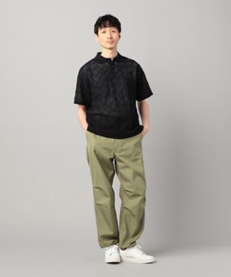 commedesgarconshommeplus ドッキングポロシャツ メッシュ編み ニットポロ（0771KK01） | COMME CA MEN