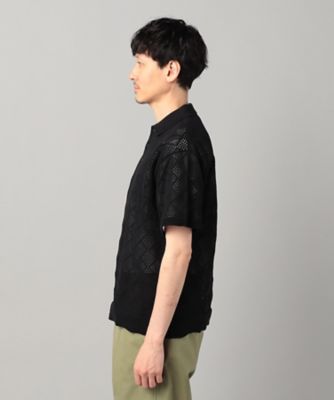 ニットポロ ZARA】パイピングニットポロセーター 6771/001/481 (ZARA