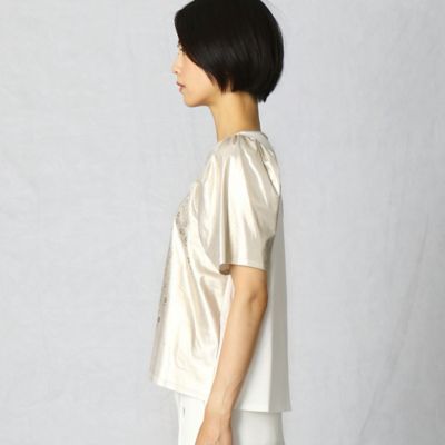 パフスリーブ　Ｔシャツ（０８０２ＥＵ０２）