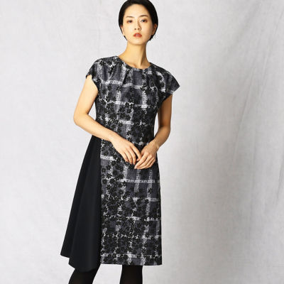ジャガード花顔料 ドレス（０８０３ＯＳ０２） | ファッション・服 