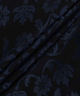 【セットアップ対応】唐華更紗ジャカード　Ａラインロングスカート（０８０５ＦＧ０３）
