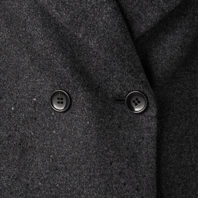 【セットアップ対応】輝きツイード　ダブルジャケット（０８０６ＪＡ０３）