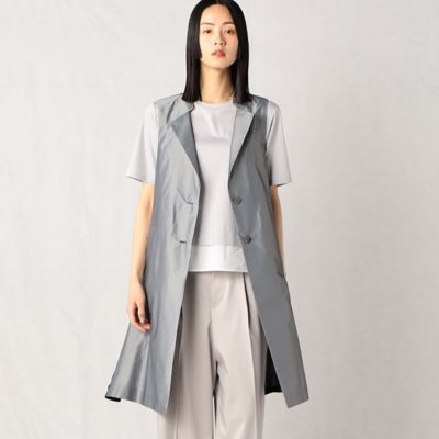 ＜ARTISAN (Women)＞ライトタフタ　ロングジレ（０８０６ＶＣ０３）