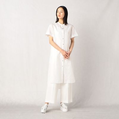 ＜ARTISAN (Women)＞箔更紗プリント　ロングシャツ（０８０７ＨＣ０２）