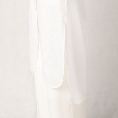 箔更紗プリント　ロングシャツ（０８０７ＨＣ０２）