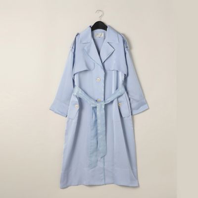 シアーサテン トレンチコート（0807MY01） | ARTISAN (Women