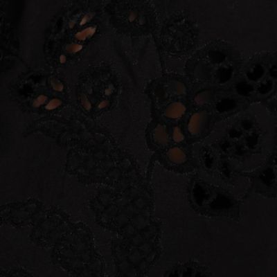 更紗柄カットワーク刺繍　ギャザーワンピース（０８０７ＯＧ０５）