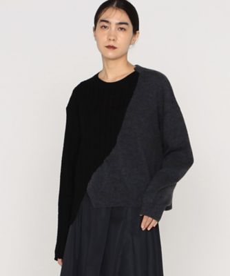 値引き中　HYKE アシンメトリーニット HYKE アシンメトリーニット