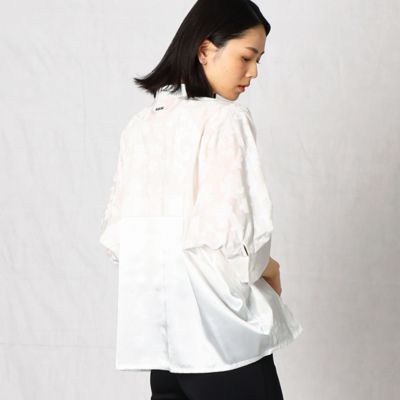 ＜ARTISAN (Women)＞フラワープリントオーバーシルエット　シャツ（０８１０ＨＹ０８）