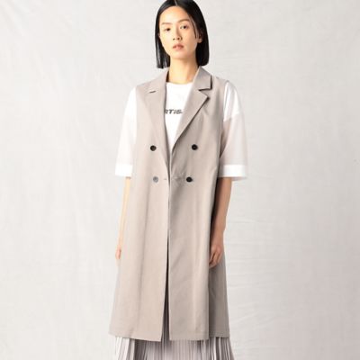 ＜ARTISAN (Women)＞ストレッチリネン　ロングジレ（０８１１ＶＣ０５）