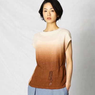 ＜ARTISAN (Women)＞グラデーション染め　ニットプルオーバー（０８１２ＩＴ２１）