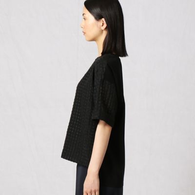 シースルーギンガムＴシャツ（０８１５ＥＹ２６）