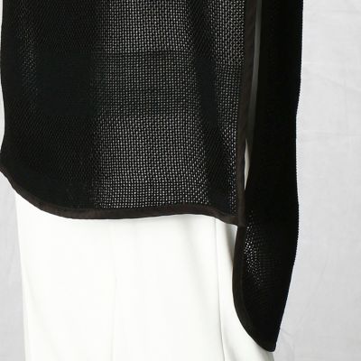 からみメッシュ　ロングプルオーバー（０８１５ＨＴ１３）