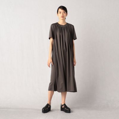 ギャザージャージー ワンピース（0815OC11） | ARTISAN (Women