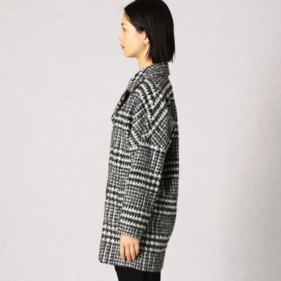 グレンチェック柄 コート（0816WW02） | ARTISAN (Women