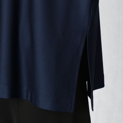 パネルボーダー　オーバーＴシャツ（０８２０ＥＴ２５）