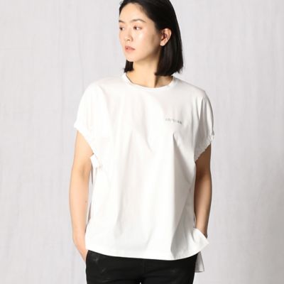 ＜ARTISAN (Women)＞袖ギャザーコットンジャージー　プルオーバー（０８２０ＥＹ１２）