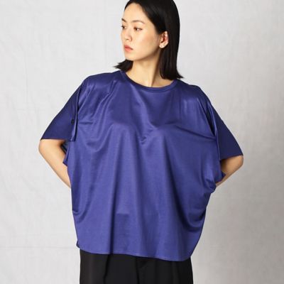 ＜ARTISAN (Women)＞レーヨンシルクスリーブタックＴシャツ（０８２０ＥＹ１９）