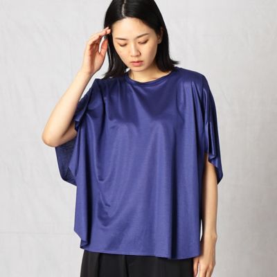 レーヨンシルクスリーブタックＴシャツ（０８２０ＥＹ１９）