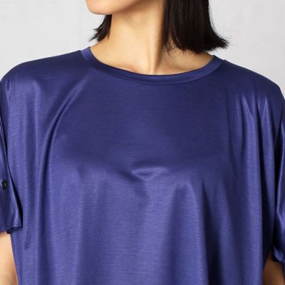 レーヨンシルクスリーブタックＴシャツ（０８２０ＥＹ１９）