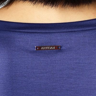 レーヨンシルクスリーブタックＴシャツ（０８２０ＥＹ１９）