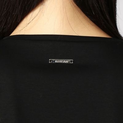 ノルディック柄スパンコール刺繍チュニックＴシャツ（０８２０ＥＹ２７）