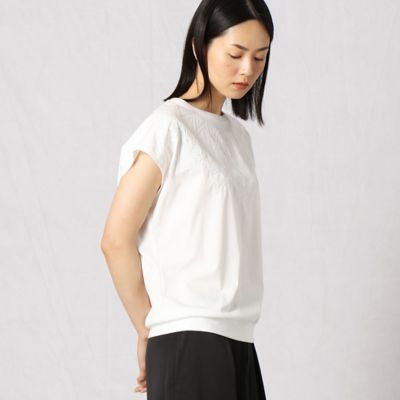 ノルディック柄スパンコール刺繍Ｔシャツ（０８２０ＥＹ２８）