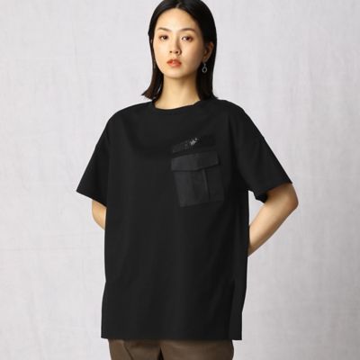 ＜ARTISAN (Women)＞ポケット付き　Ｔシャツ（０８２０ＥＹ３７）