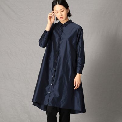 ライトタフタ　ロングシャツ（０８２１ＨＷ０４）