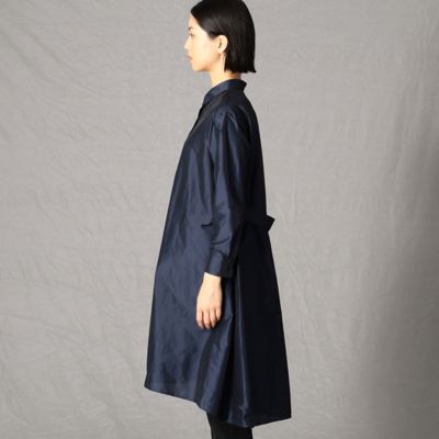 ライトタフタ　ロングシャツ（０８２１ＨＷ０４）