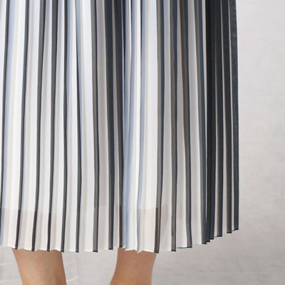 転写プリントプリーツスカート（0822FY07） | ARTISAN (Women