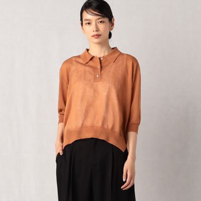 ＜ARTISAN (Women)＞シアー　ニットプルオーバー（０８２３ＩＣ２１）