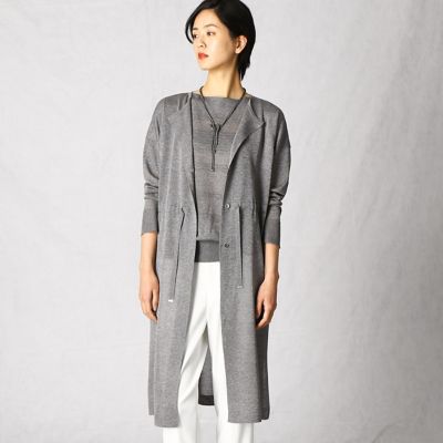 ＜ARTISAN (Women)＞シアーニット　カーディガン（０８２３ＩＴ０８）