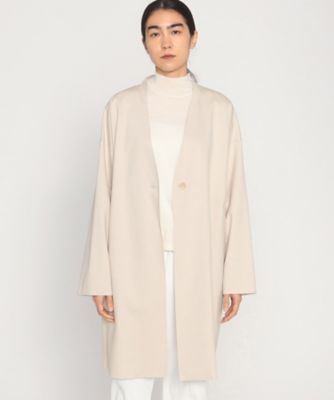 ＜ARTISAN (Women)＞〔　＋サイズ　〕　シームレスオーバー　ロングジャケット（０８６１ＪＧ０１）