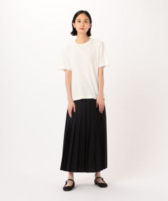 〔　＋サイズ　〕　スビンゴールドスムース　ラウンドネックＴシャツ（０８８０ＥＧ０７）