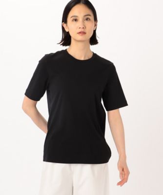 〔　＋サイズ　〕　スビンゴールドスムース　ラウンドネックＴシャツ（０８８０ＥＧ０７）