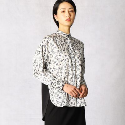 ＜ARTISAN (Women)＞れもんプリントコンビチュニックシャツ（０８９７ＨＴ０３）