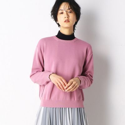 ミラノリブ　クルーネックプルオーバー（１００１ＩＴ０１）