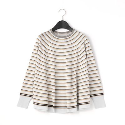 ＜COMME CA (Women)＞ラメ　ポンチョ風シルエットプルオーバー（１００４ＩＷ０４）