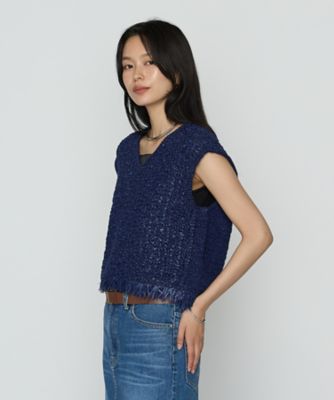 サマーツィードニット ジレ（1031IK08） | COMME CA (Women
