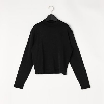 ＜COMME CA (Women)＞シャイニースムース編み　ハイネックプルオーバー（１０９７ＩＥ０８）