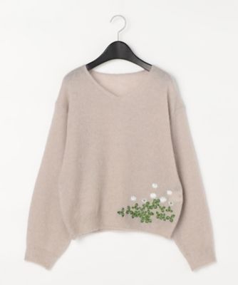 ＜COMME CA (Women)＞ヘアリースムース編み　ニット（１０９７ＩＥ１１）