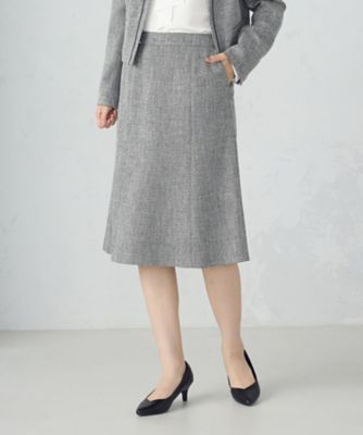 セットアップ対応】ラメツイード スカート（1207FO07