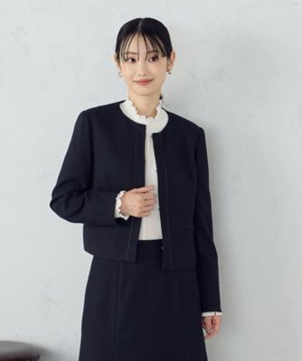 宮城舞さん着用】【セットアップ対応】ラメツイード ジャケット