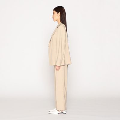 ★ＴＶ着用商品★　【セットアップ対応】ウォッシャブル　麻調　テーラード　ジャケット（１２０８ＧＣ１４）