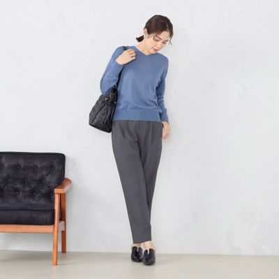 【セットアップ対応】ポリエステルレーヨン　トロピカルテーパードパンツ（１２０８ＰＧ１２）