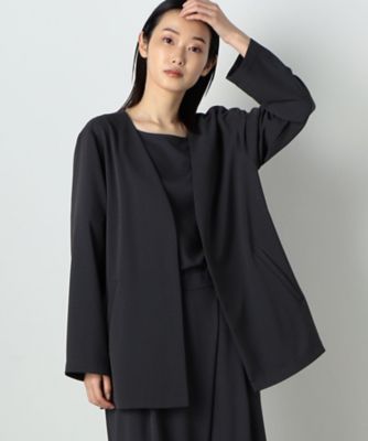 ＜COMME CA ISM (Women)＞【ＵＶカット・吸水速乾・接触冷感】ｋｉｒｅｒｉ　着流しジャケット（１２０９ＧＣ１５）
