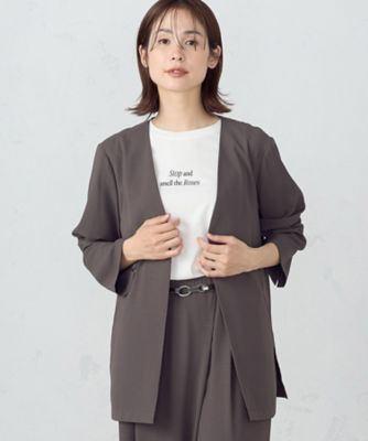 【ＵＶカット・接触冷感・吸水速乾】ｋｉｒｅｒｉ　ドライヴィンテージ　着流しジャケット　（セットアップ対応）（１２０９ＧＧ１５）