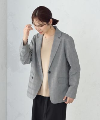 カユ 9/22 M テーラードジャケット セットアップ対応】ポリエステルレーヨン テーラードジャケット