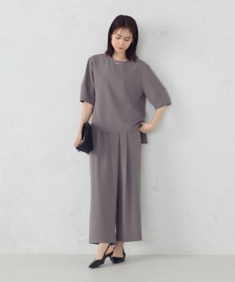 ブラウス シャツ 「UVカット・吸水速乾・接触冷感」kireri ランタンスリーブ ブラウス / セットアップ対応 レディース UVカット・吸水速乾・接触冷感】kireri ランタン